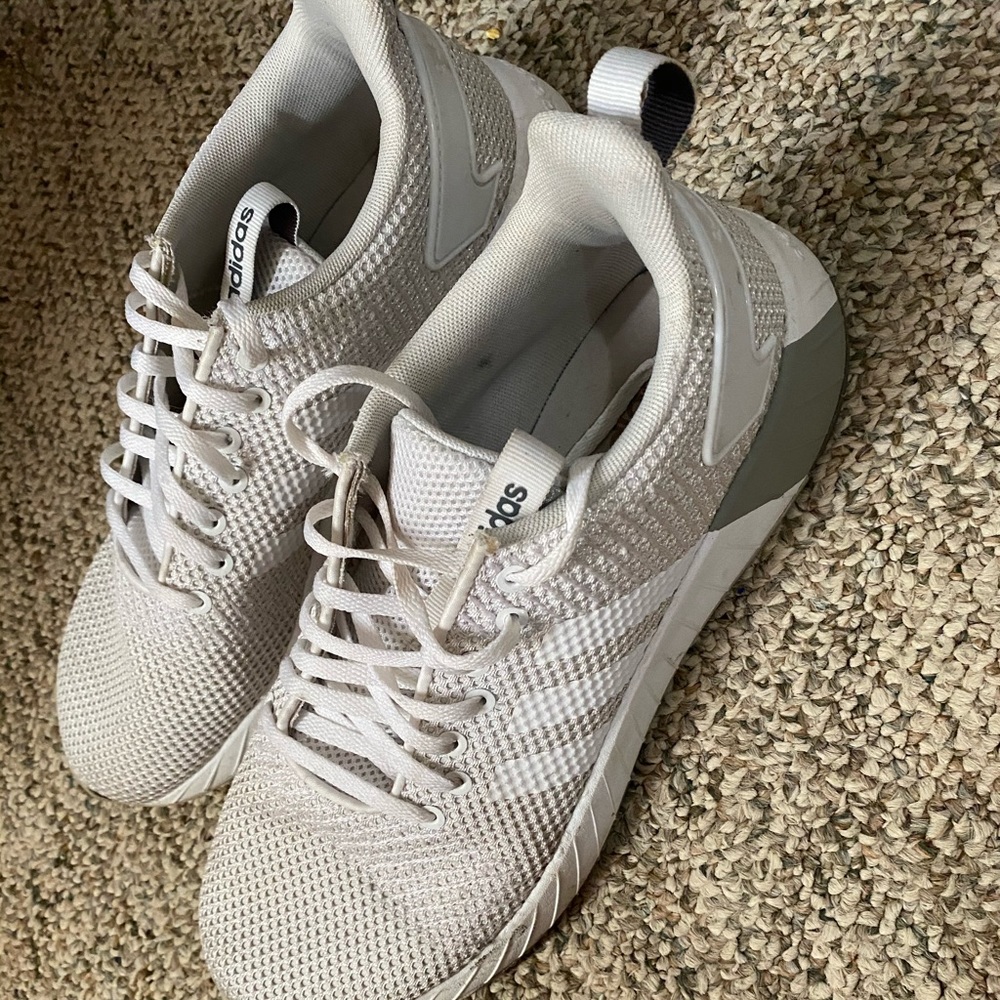 Men’s adidas running shoes.